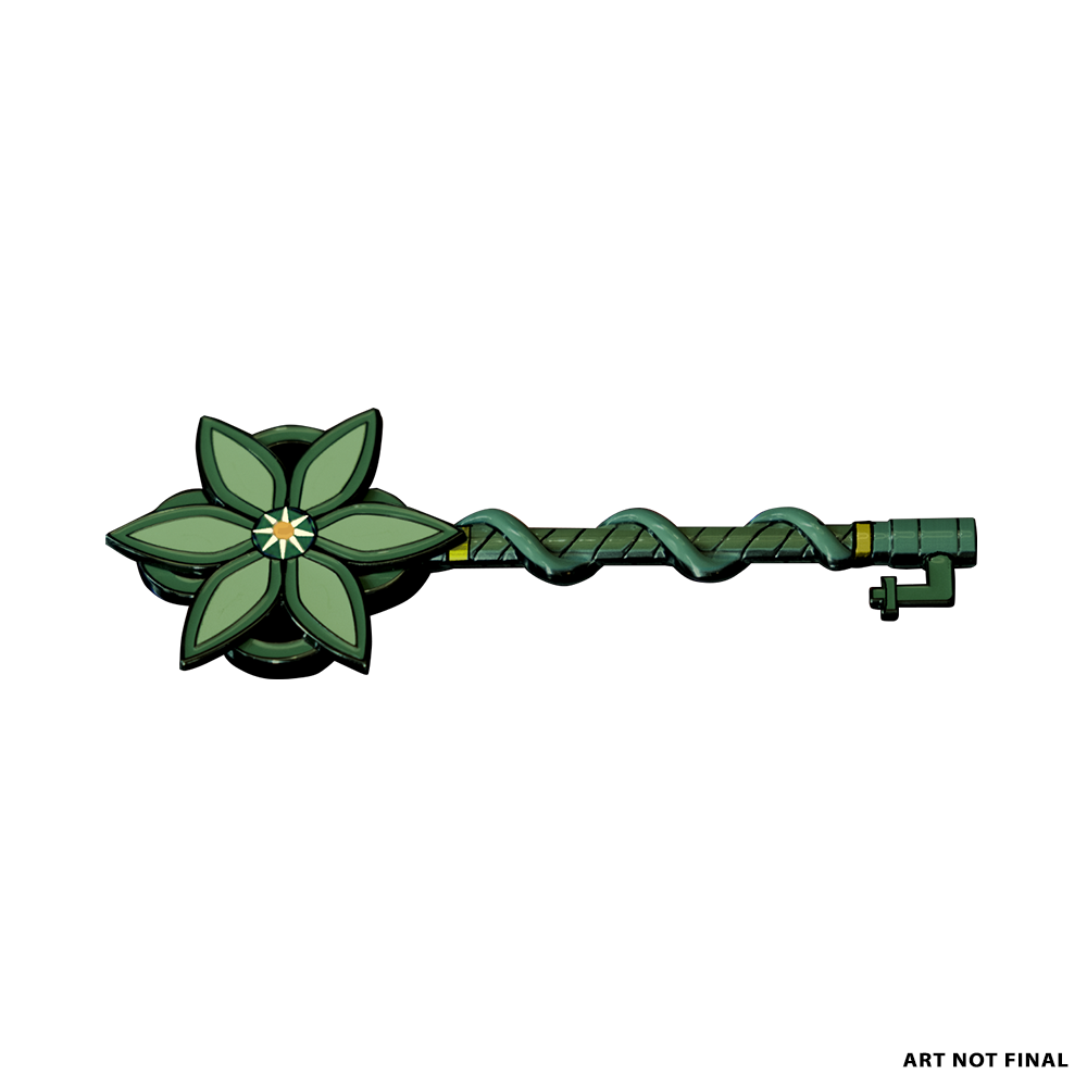 Blue Prince Secret Garden Key Replica