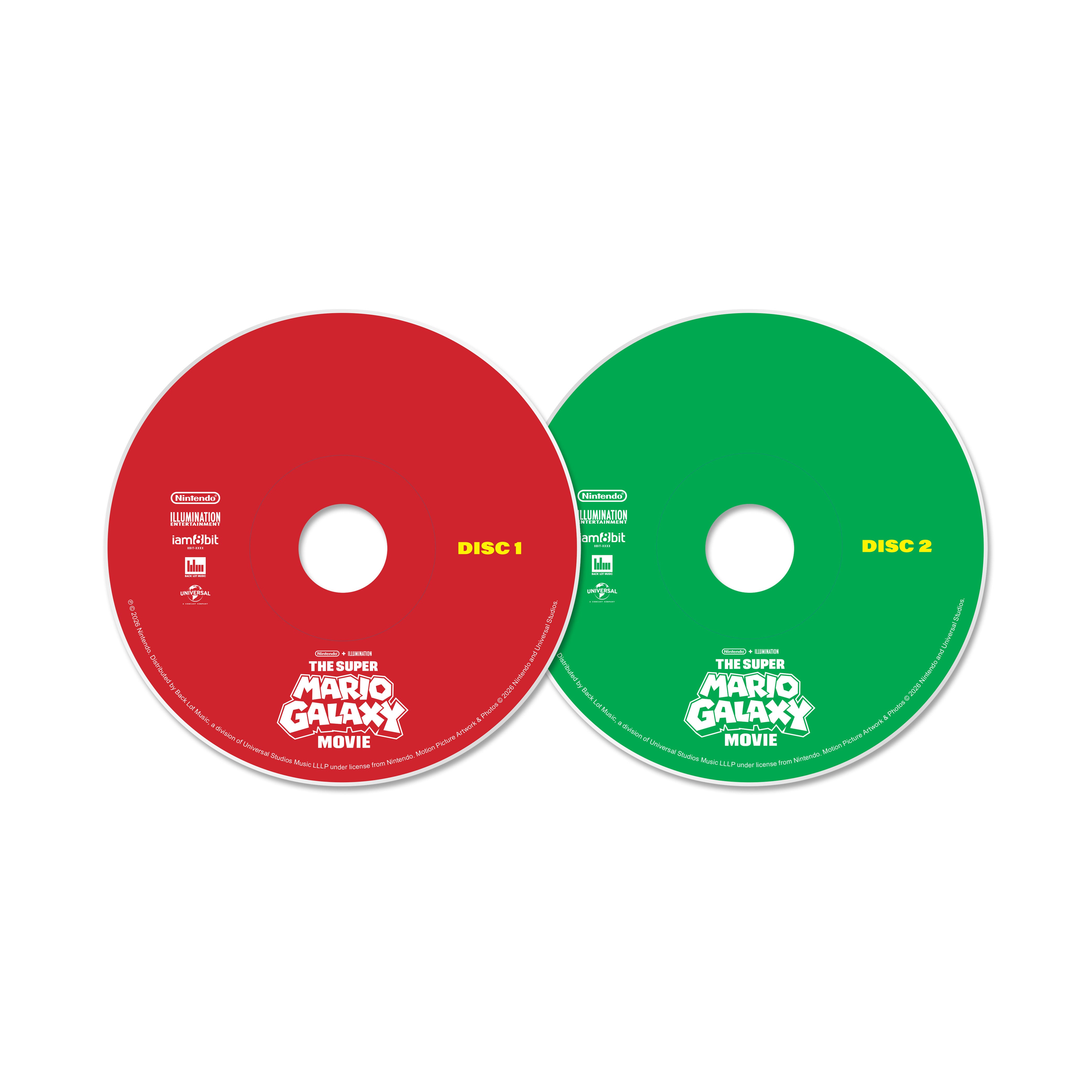 The Super Mario Galaxy Movie CD Soundtrack