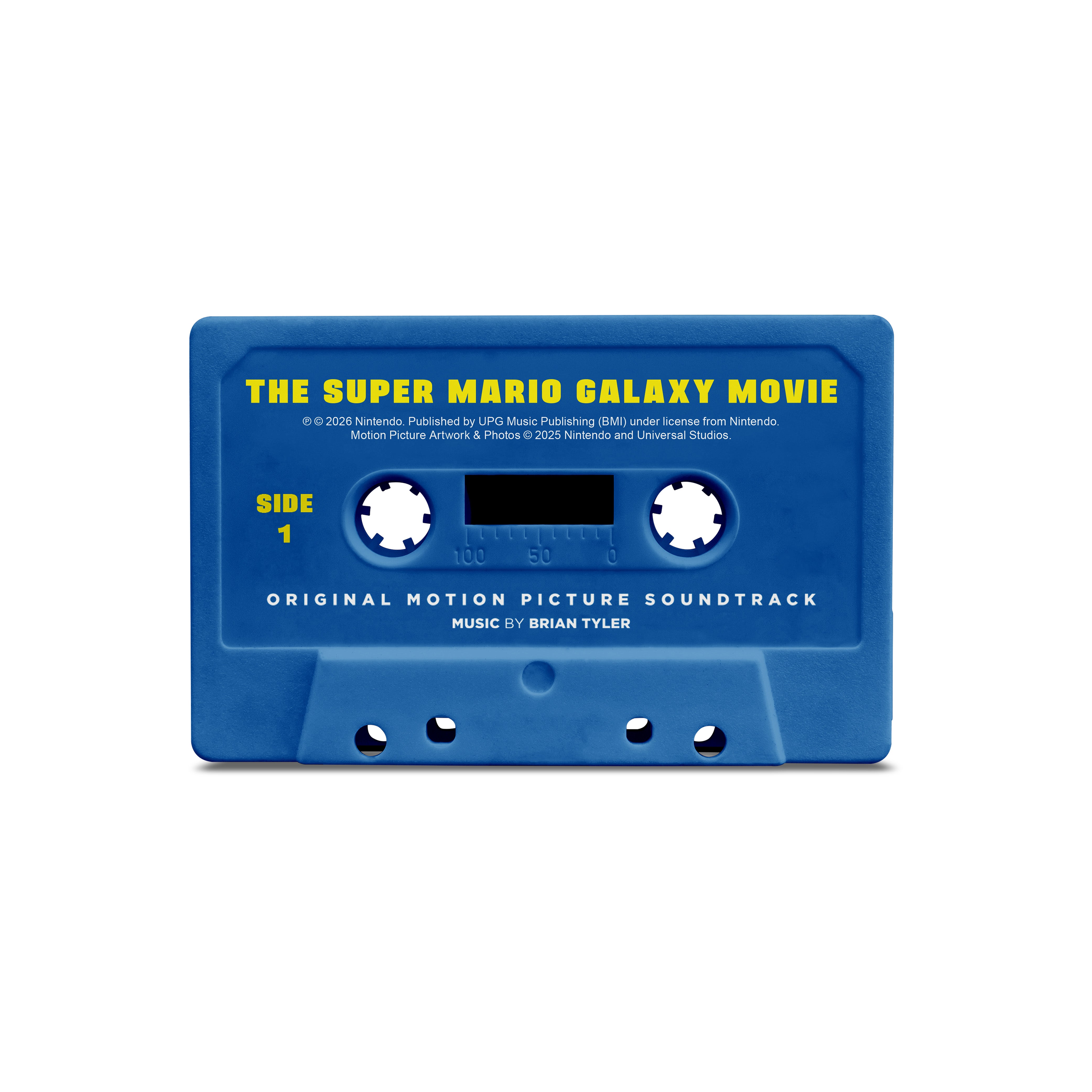 The Super Mario Galaxy Movie Cassette Soundtrack