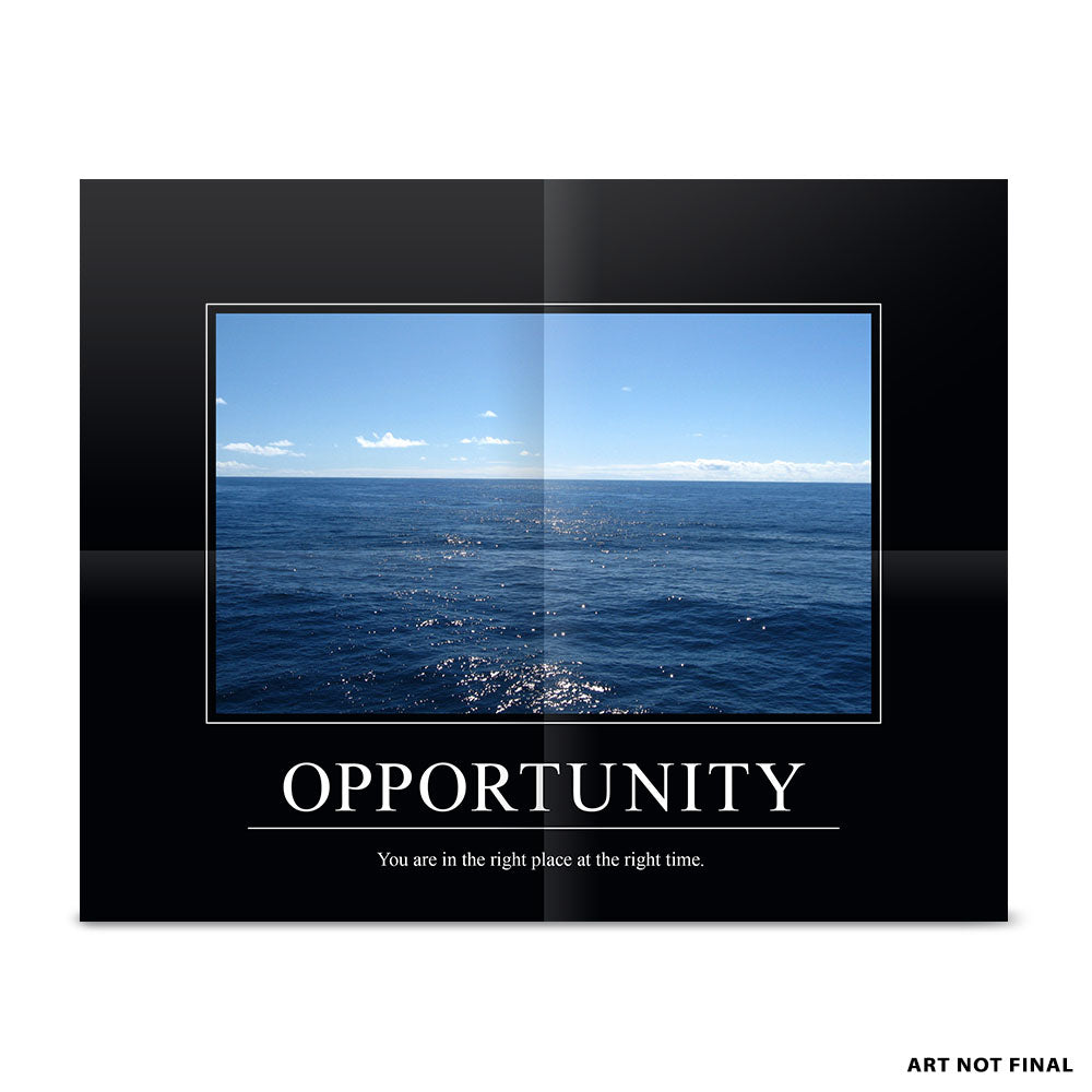 The Stanley Parable 2xLP Motivational Poster: Opportunity