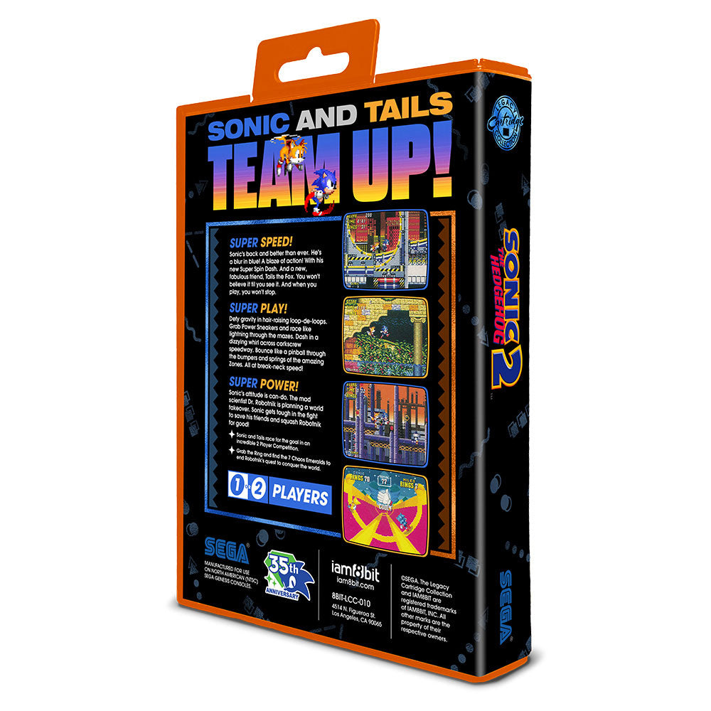 Sonic the Hedgehog 2 (35th Anniversary) - Legacy Cartridge Collection