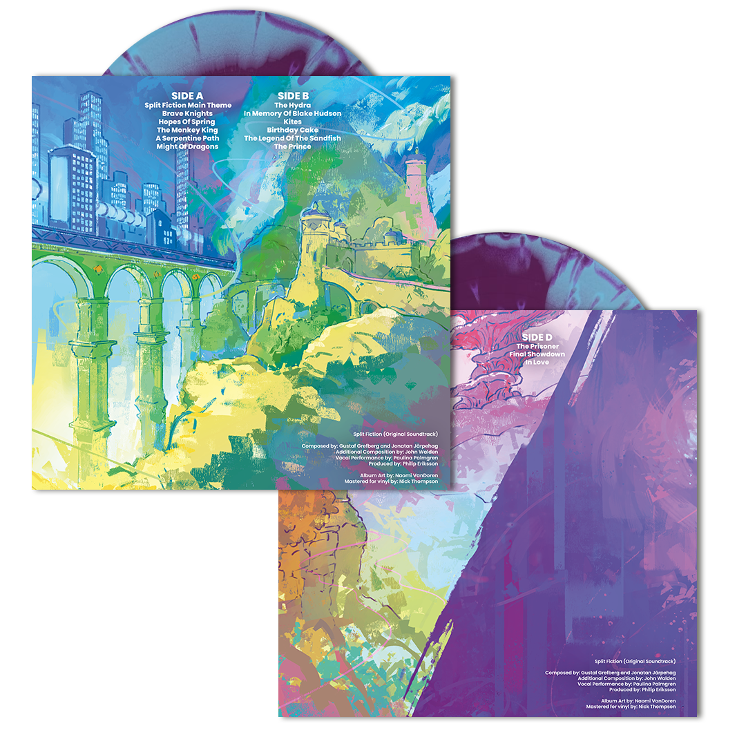 Split Fiction (Original Soundtrack) 2xLP (iam8bit Mio & Zoe Edition)