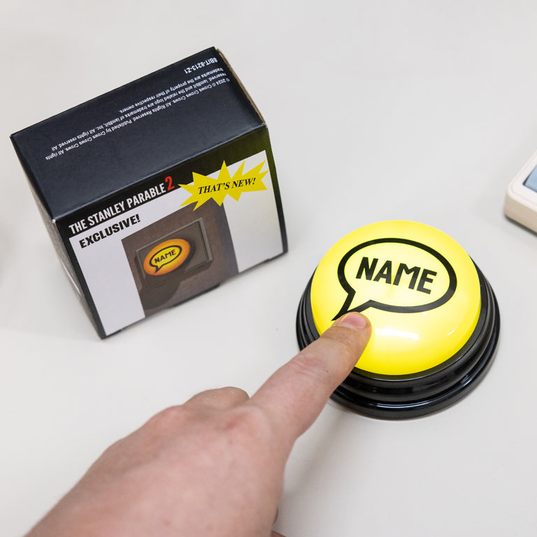 The Stanley Parable: The Button That Says The Name Of The Player Playing The Game