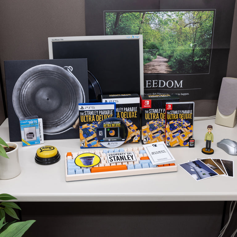 The Stanley Parable: Ultra Deluxe (iam8bit Collector's Edition) [NSW and PS5 shown]