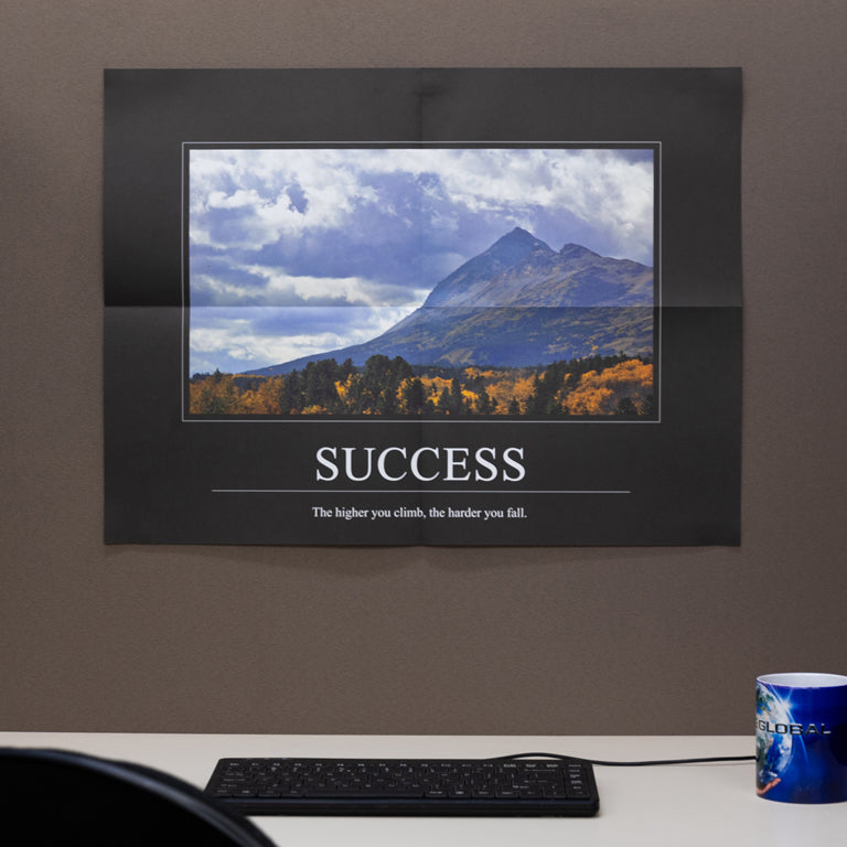 The Stanley Parable 2xLP Foldout Motivational Poster [Success]