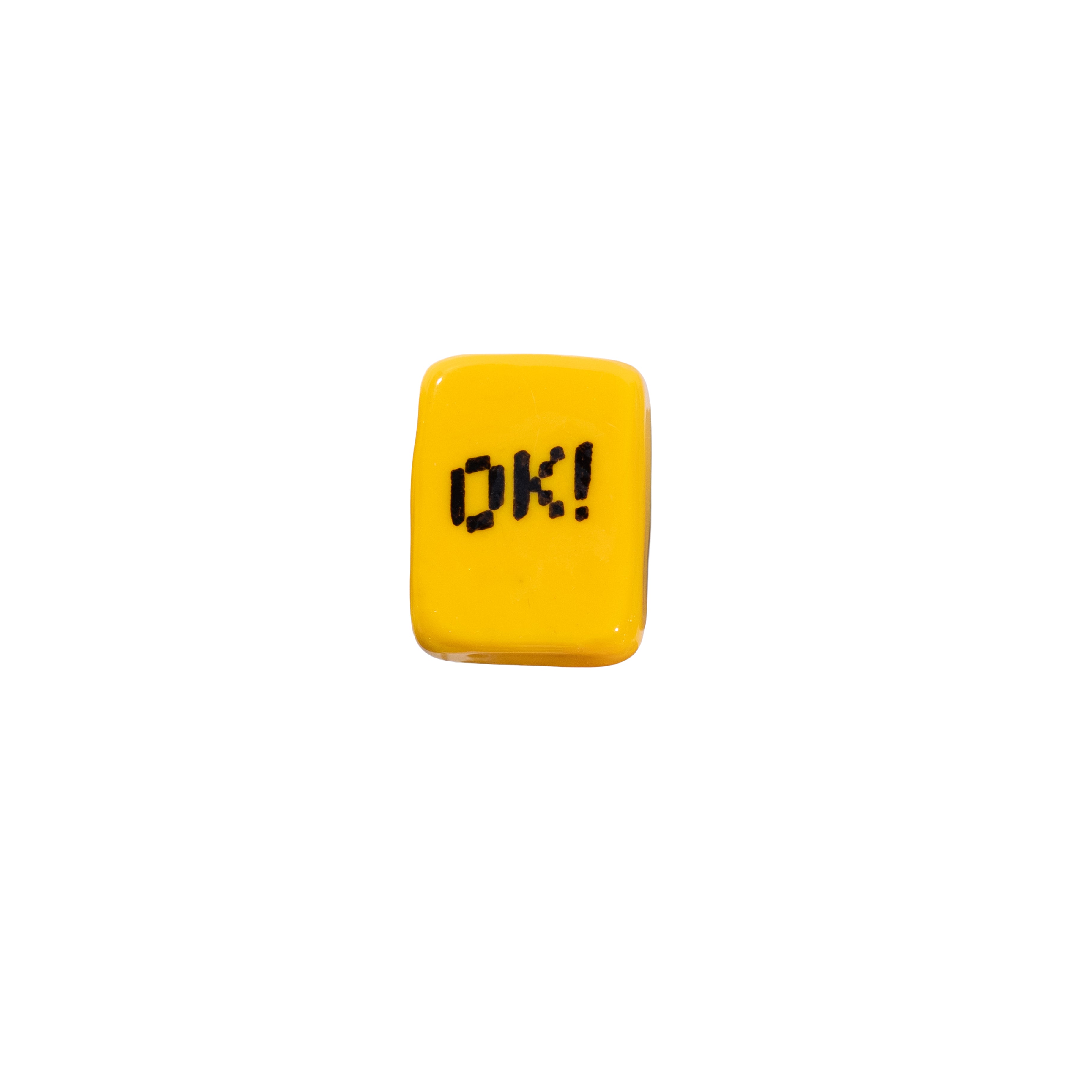 very unsuspicious handheld gaming devices - YELLOW by Stay Okay Studio (Annabeth Burgess) BACK