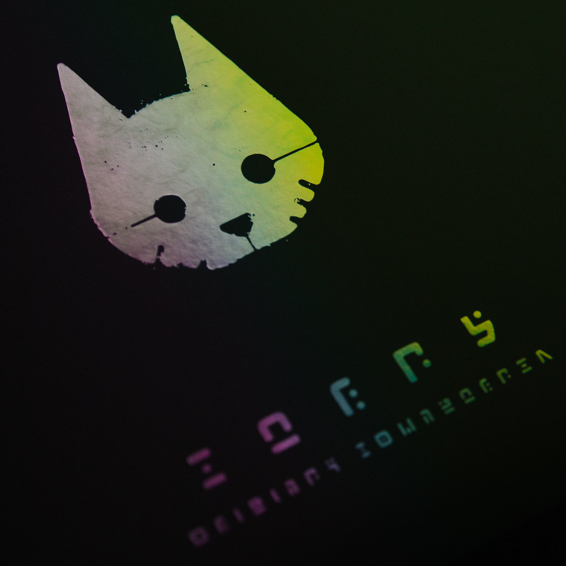 Stray 2xLP Vinyl Soundtrack Holofoil Detail