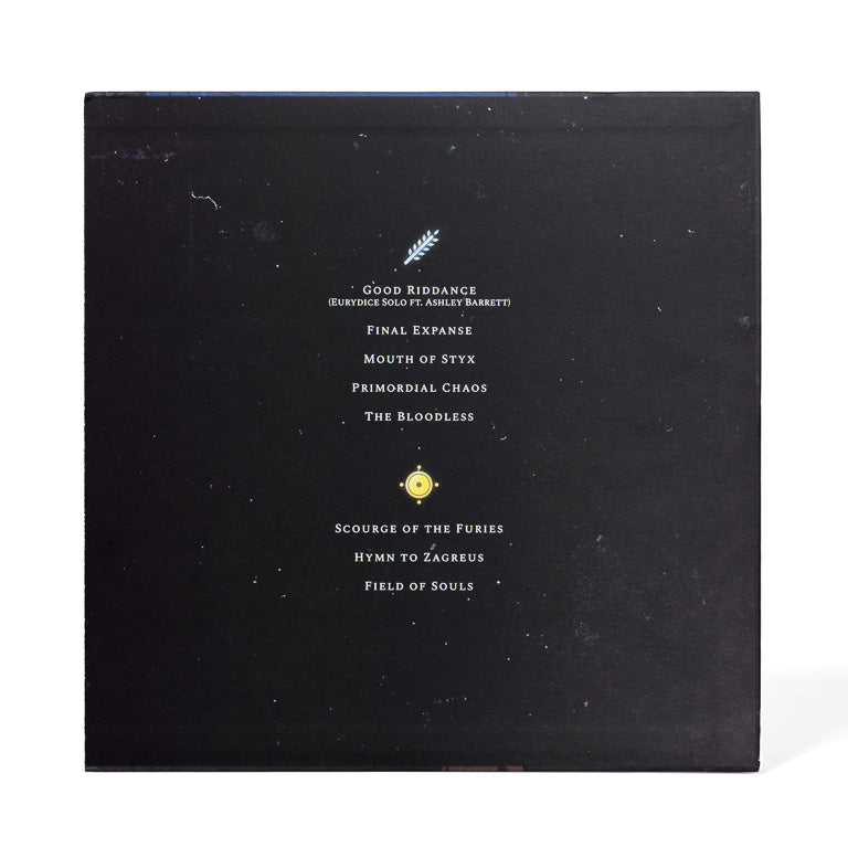  Hades: Original Soundtrack 4xLP - Back of Sleeve