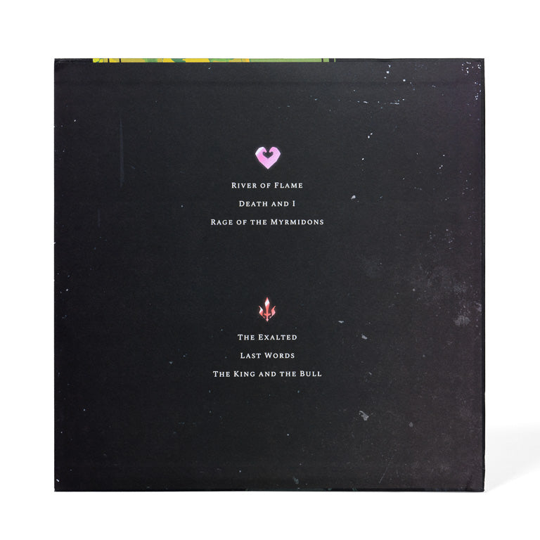  Hades: Original Soundtrack 4xLP - Back of Sleeve