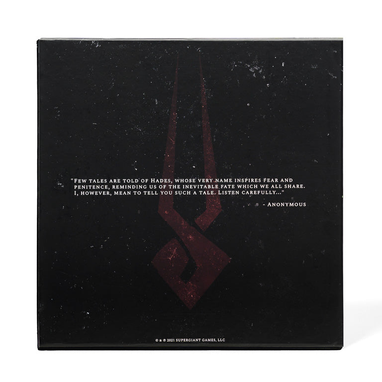 Hades: Original Soundtrack 4xLP - Back of Box