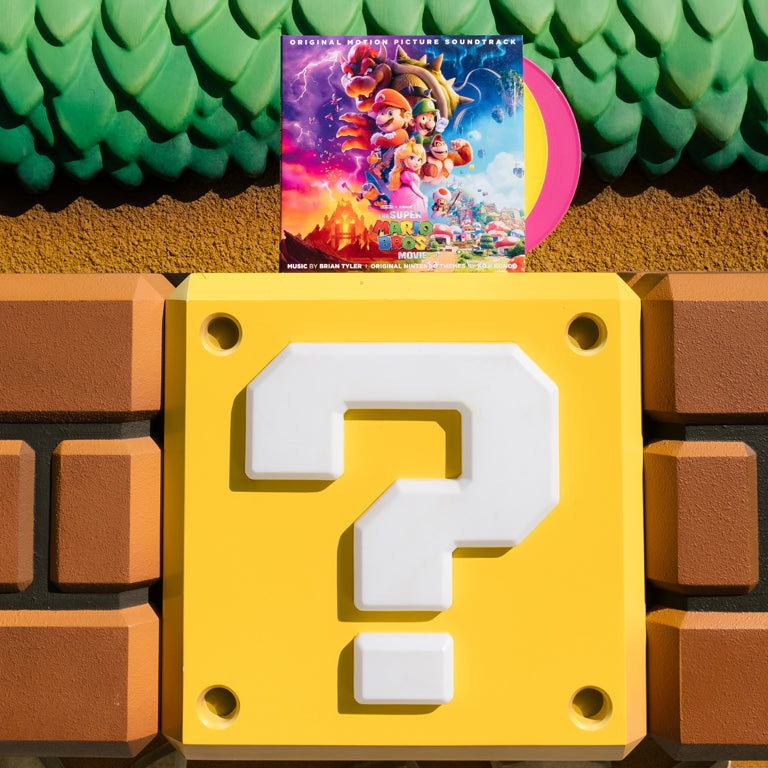 The Super Mario Bros. Movie 2xLP - Pink and Yellow (iam8bit Exclusive) - With Discs