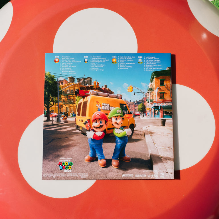The Super Mario Bros. Movie 2xLP (Back)