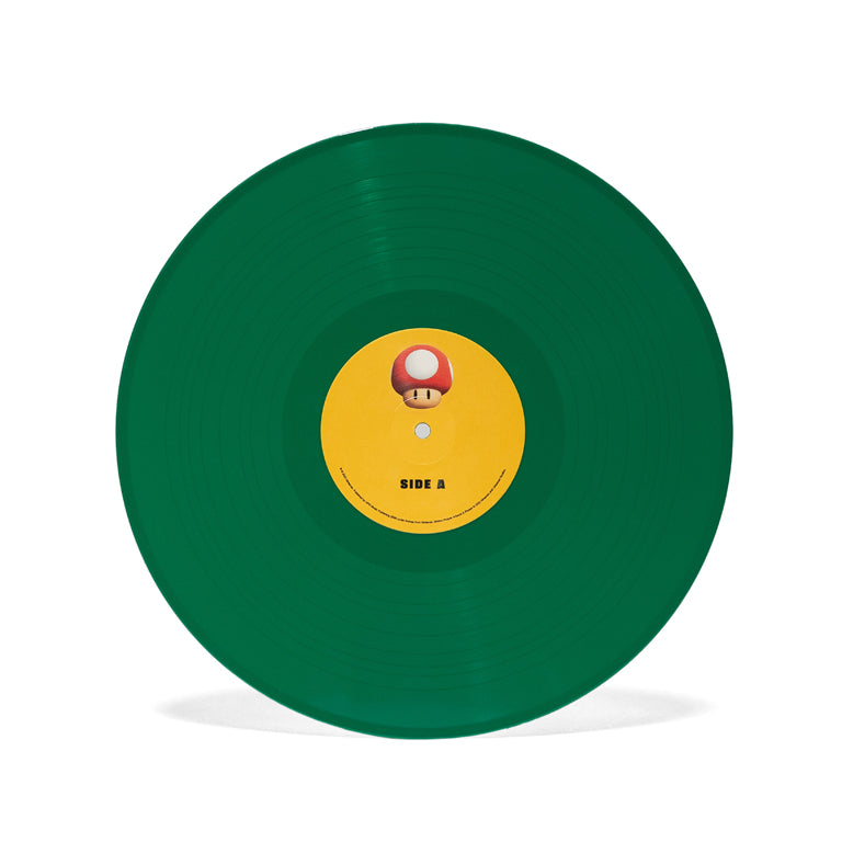 The Super Mario Bros. Movie 2xLP - Red and Green - Disc A/B Side A