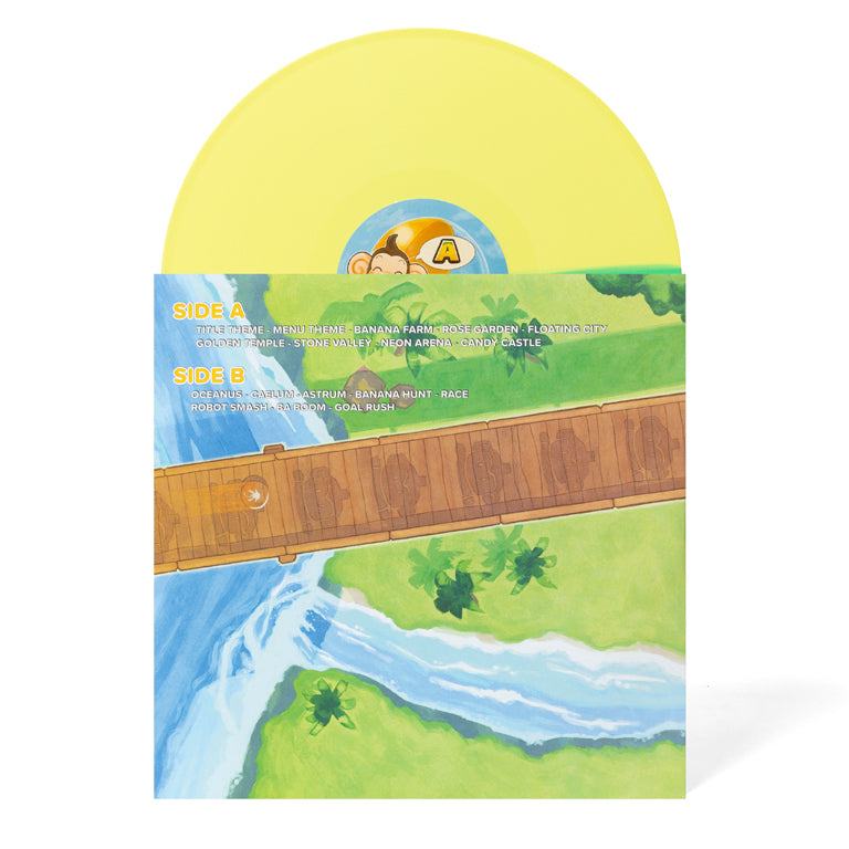 Super Monkey Ball Banana Rumble Vinyl Sleeve & Disc