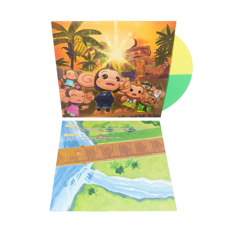 Super Monkey Ball Banana Rumble Vinyl Disc & Sleeve