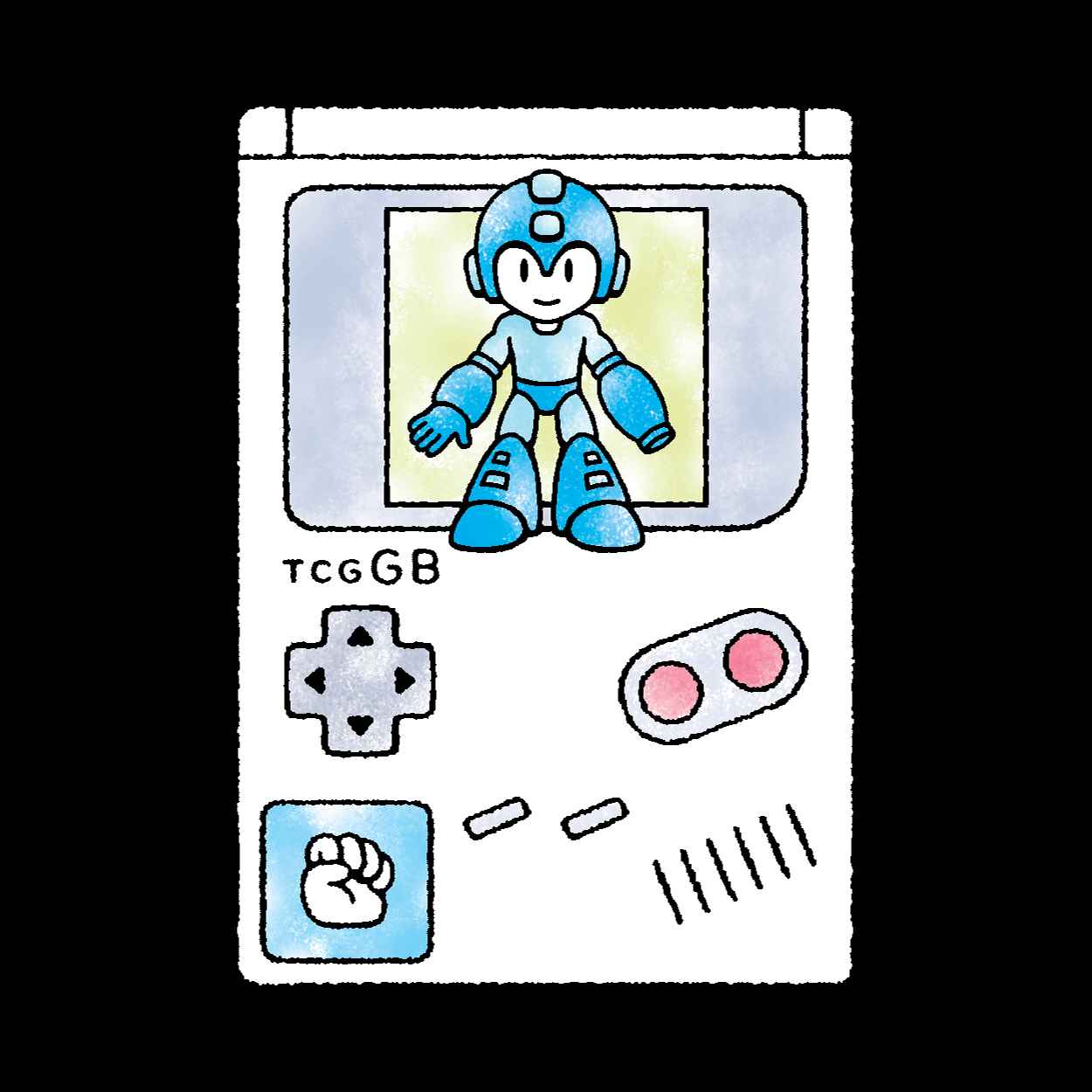 59 TCG-GB 8 - Mega Man (Mega Man: Dr. Wily's Revenge) by Drew Wise