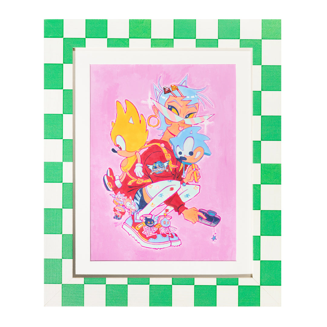 Tara Billinger - Sonic Gear (Original Art Piece)