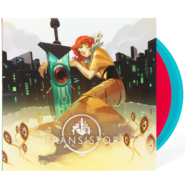 Transistor: Original Soundtrack 2xLP - iam8bit Exclusive Edition - 2xLP on Red & Teal Vinyl 