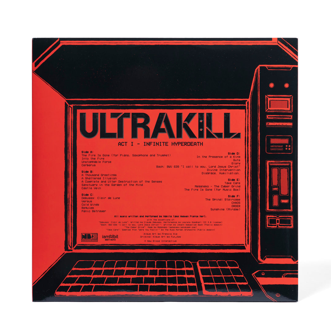 Ultrakill Volume 1: Infinite Hyperdeath 3xLP