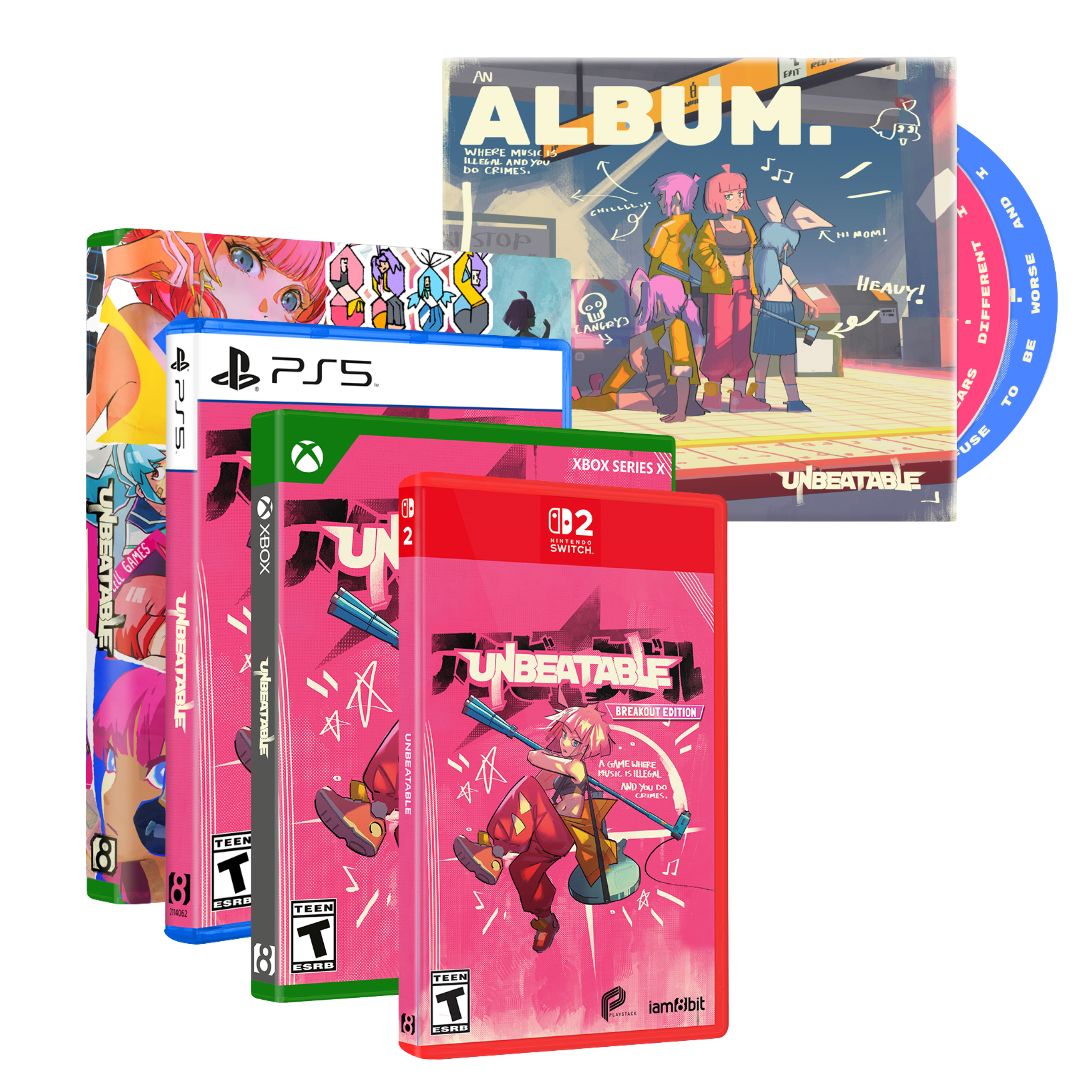 UNBEATABLE - Breakout Edition Bundle (With Album CD)