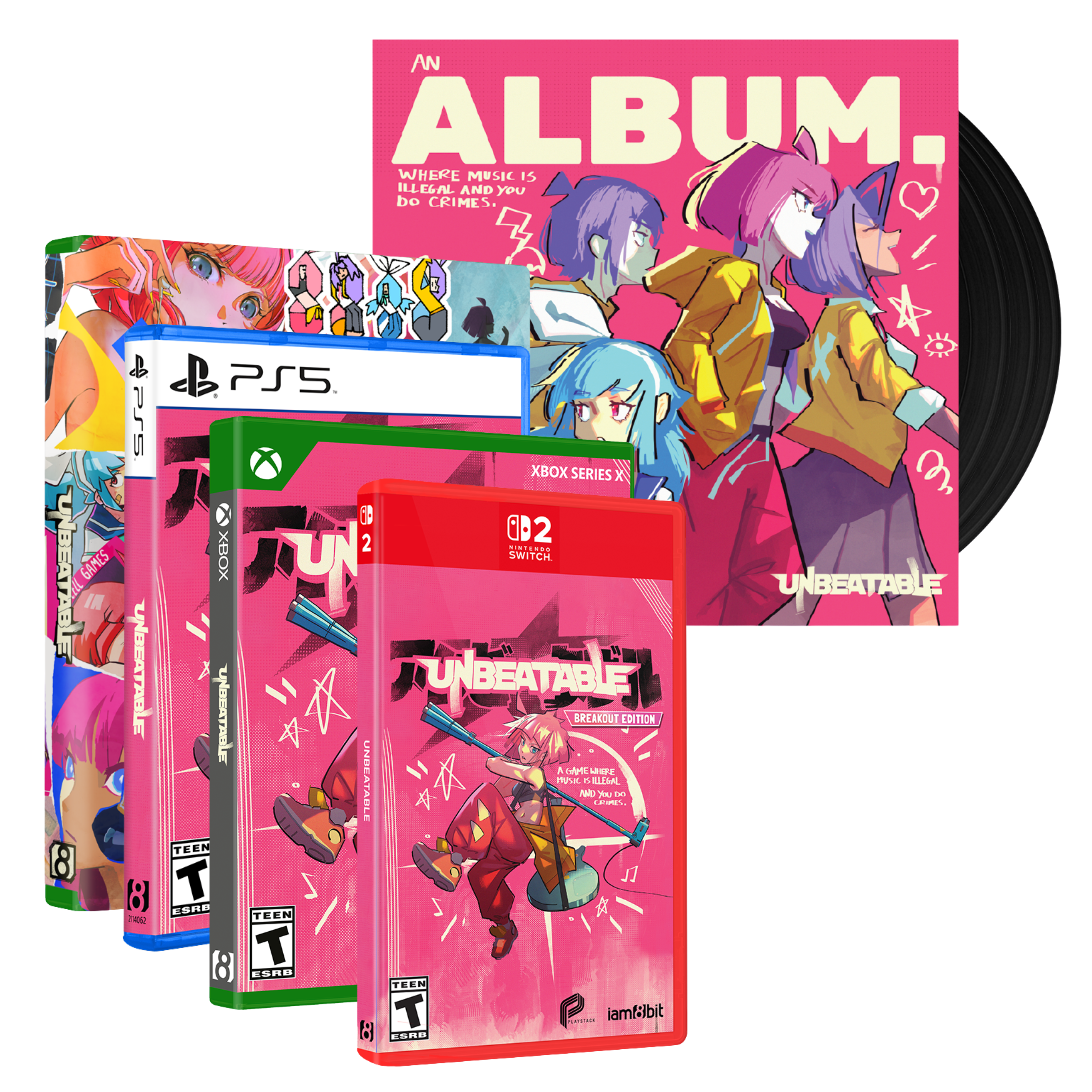 UNBEATABLE - Breakout Edition Bundle (With 3xLP Vinyl Soundtrack)