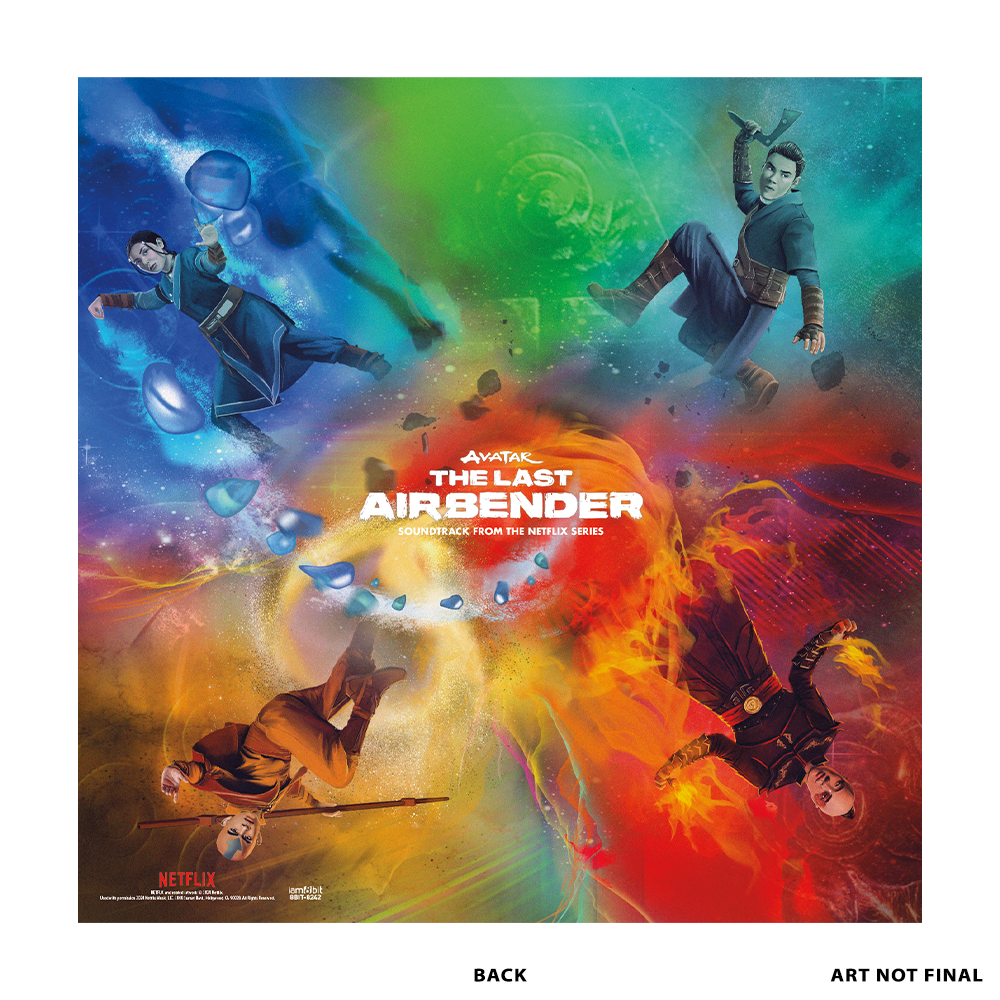 Avatar: The Last Airbender (Soundtrack from the Netflix Series) 2xLP (Back)