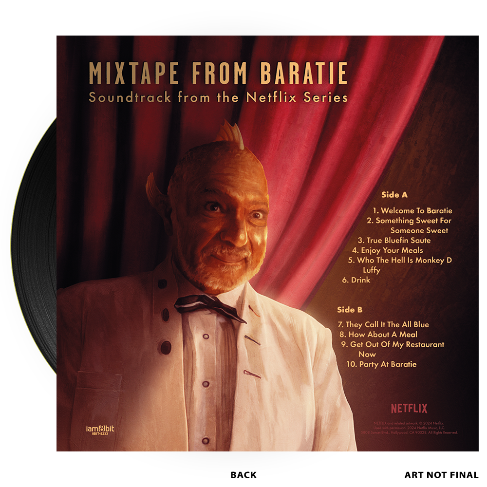 One Piece: Mixtape from Baratie 10” (Back)
