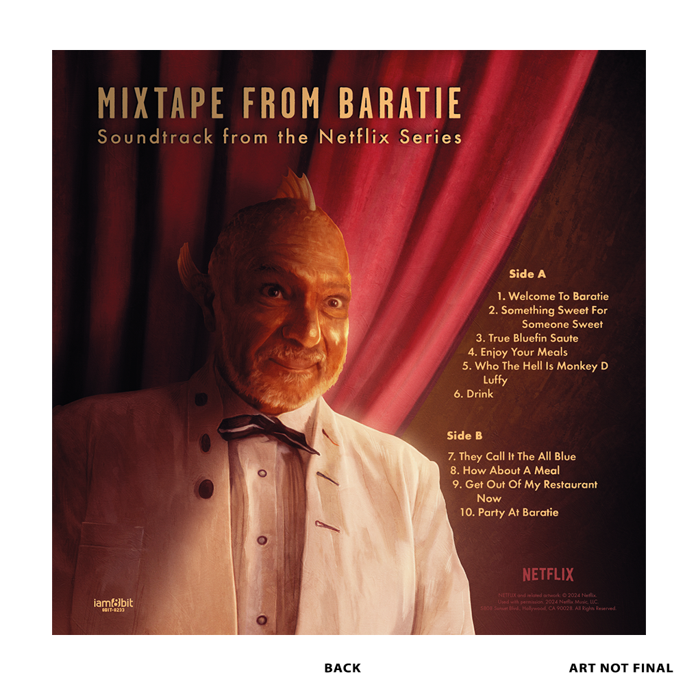 One Piece: Mixtape from Baratie 10” (Back)