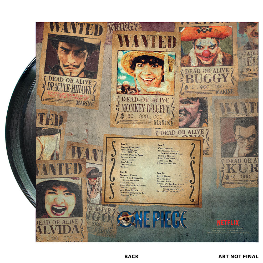One Piece (Soundtrack from the Netflix Series) Essential Edition 2xLP sleeve
