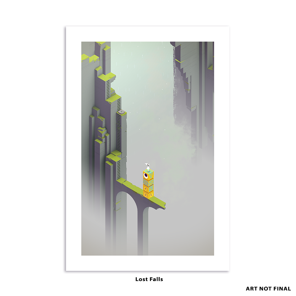Monument Valley Premium Art Cards Lost Falls