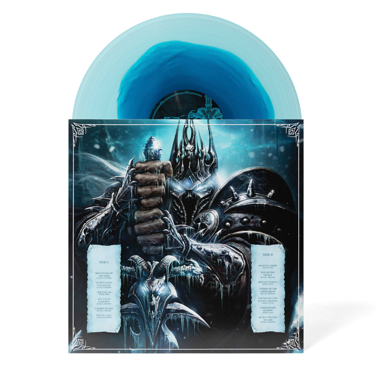 World of Warcraft: Wrath of the Lich King Deluxe Box Set (3xLP) -  iam8bit Exclusive Edition, Disc C/D with Sleeve