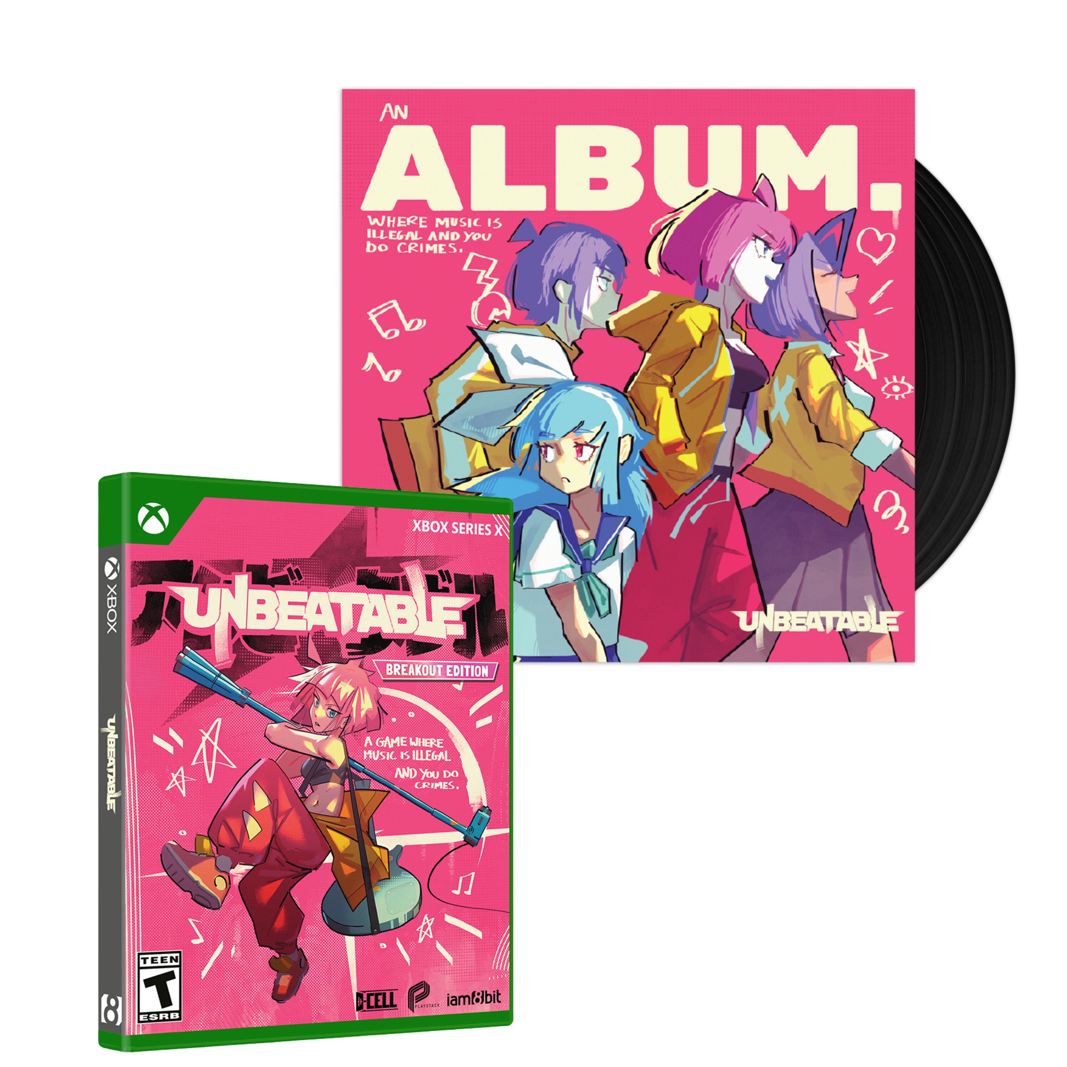 iam8bit | UNBEATABLE - Breakout Edition Bundle (With 3xLP Vinyl