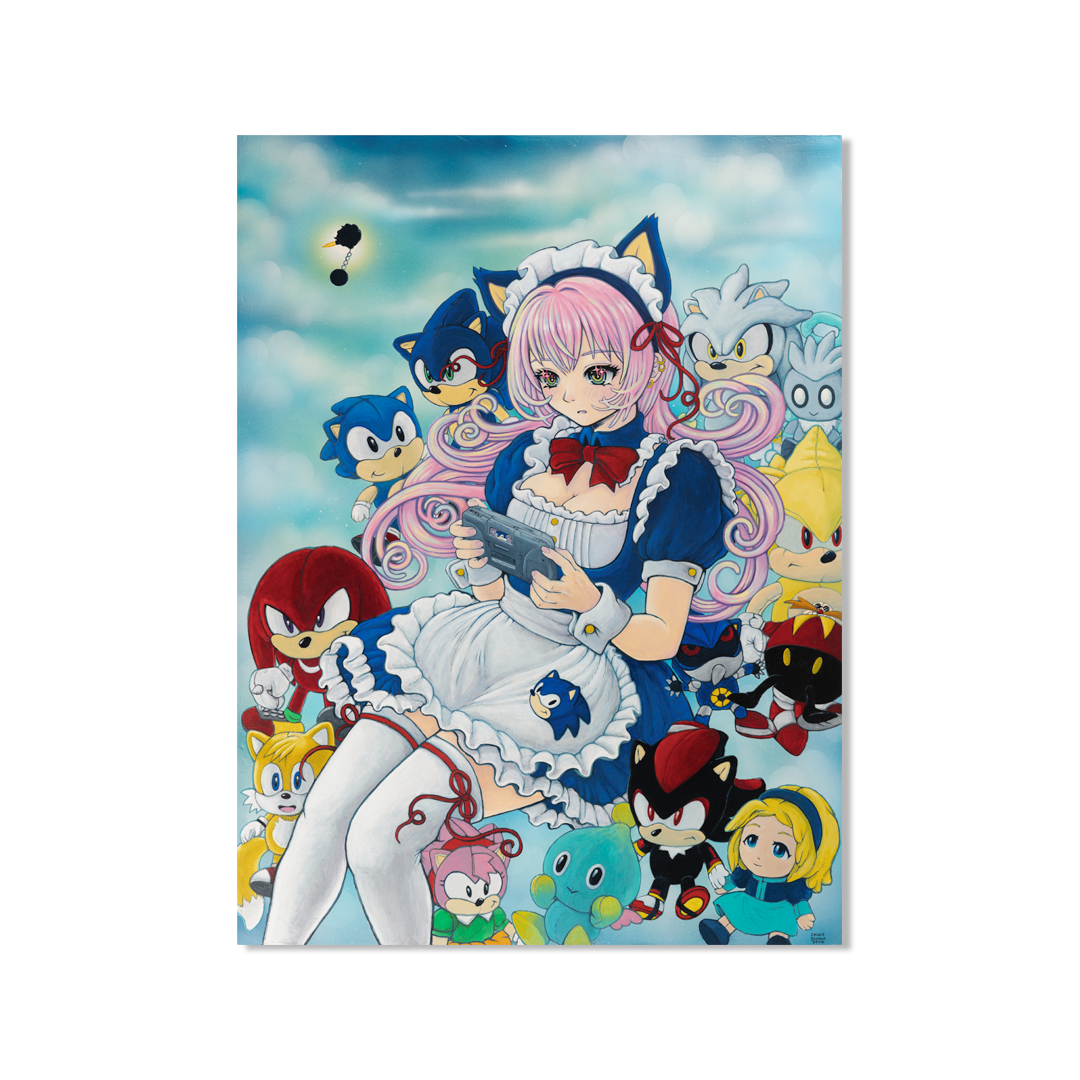 Candie Bolton - Sonic Otaku Girl (Timed Edition Print)