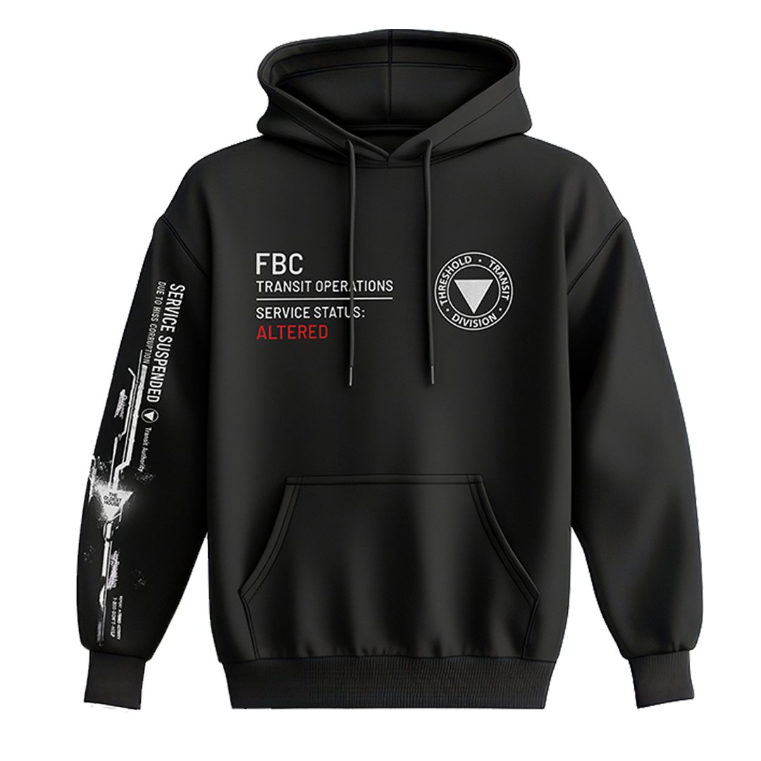 Control Resonant: Corrupted Metro Hoodie