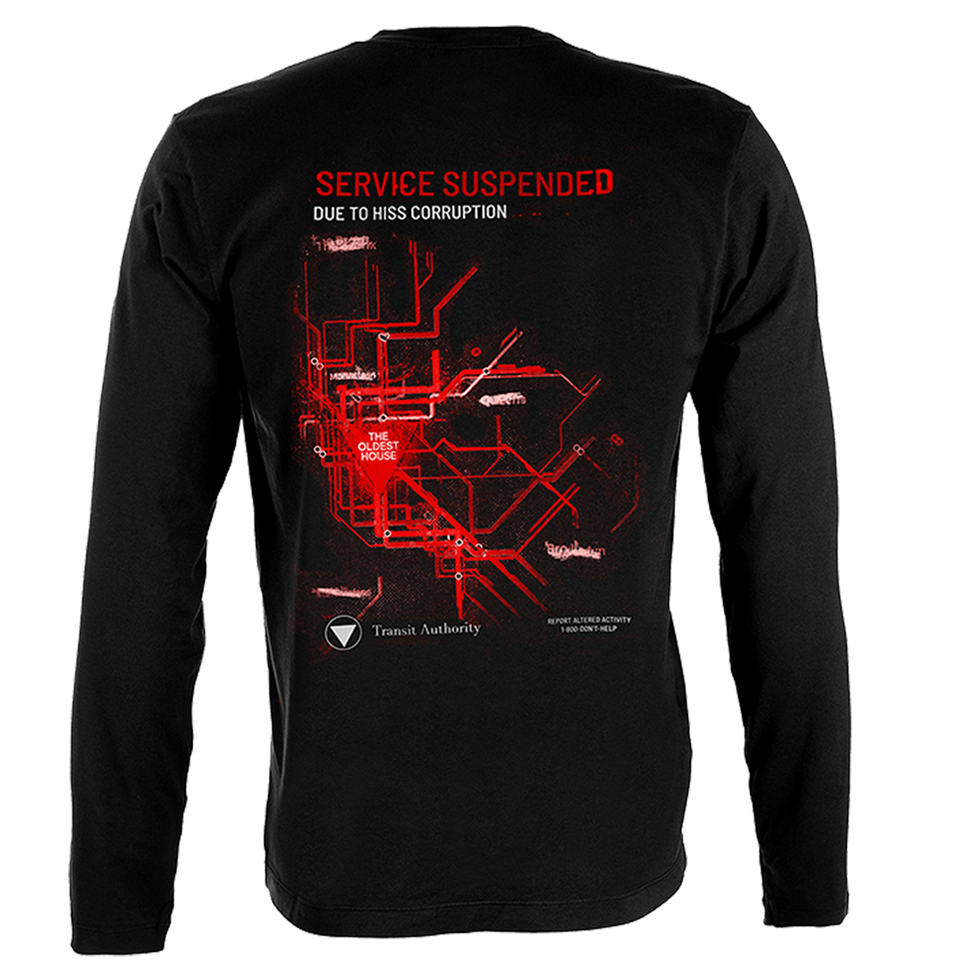 Control Resonant: Corrupted Metro Longsleeve T-shirt