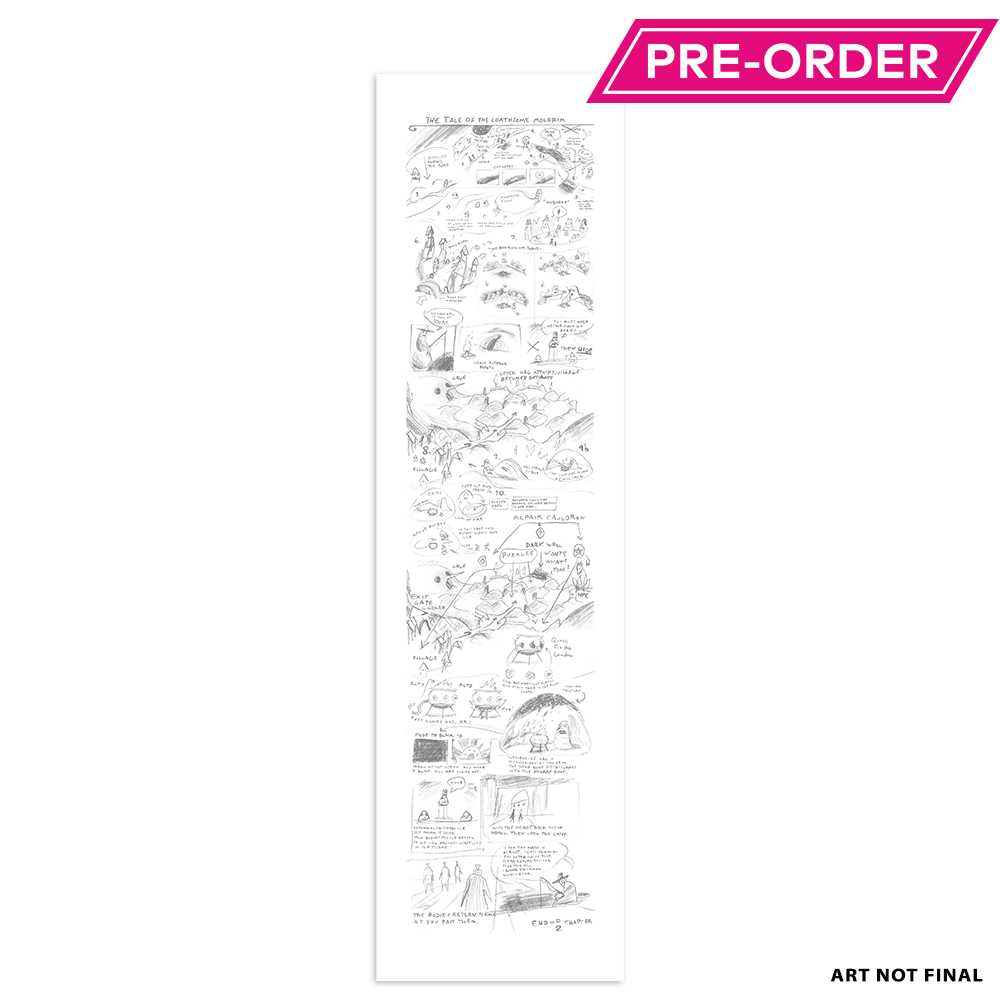 The Midnight Walk - Chapter 2 Visual Script Storyboard - pre-order