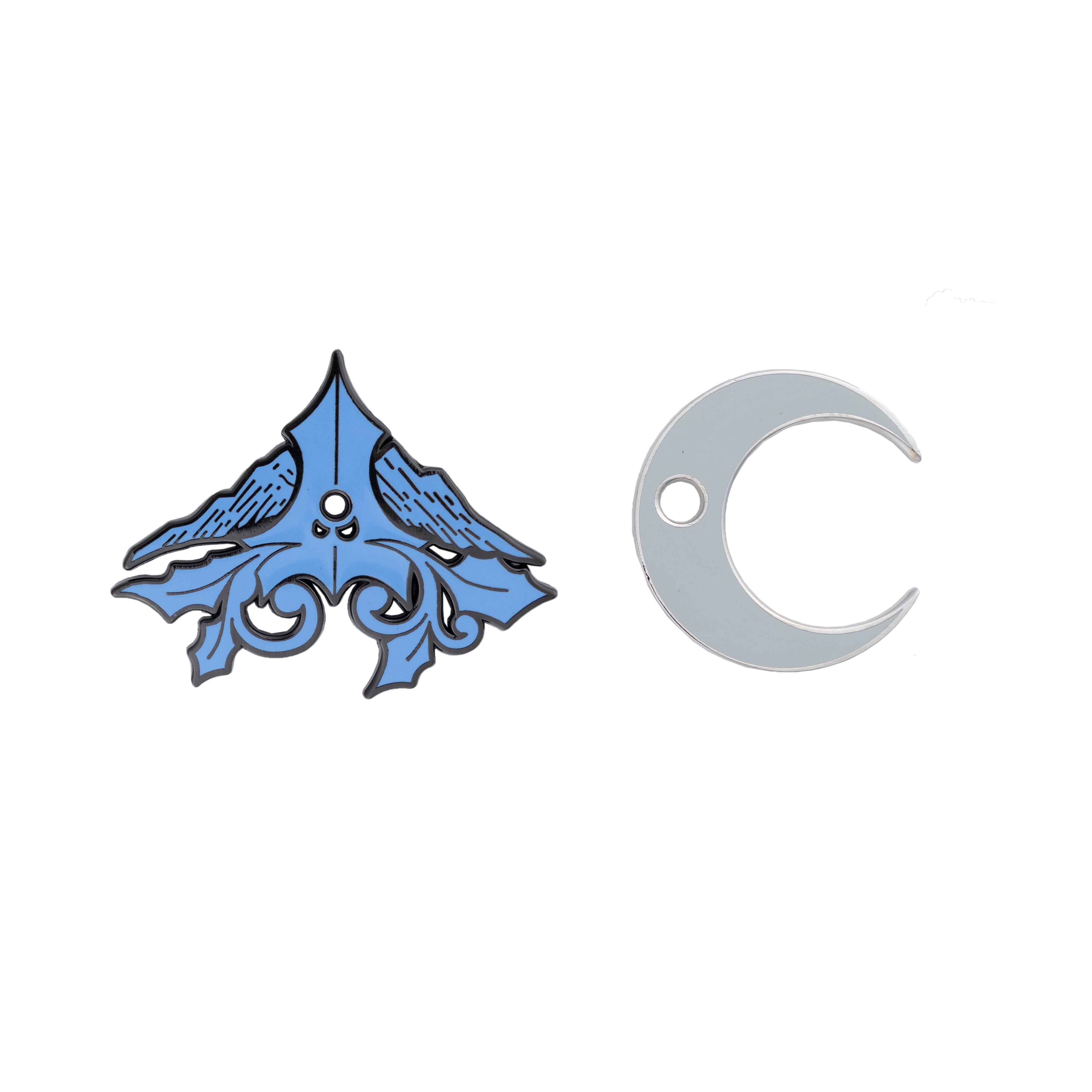 Blue Prince Mount Holly and The Rogue Moon Pin Set