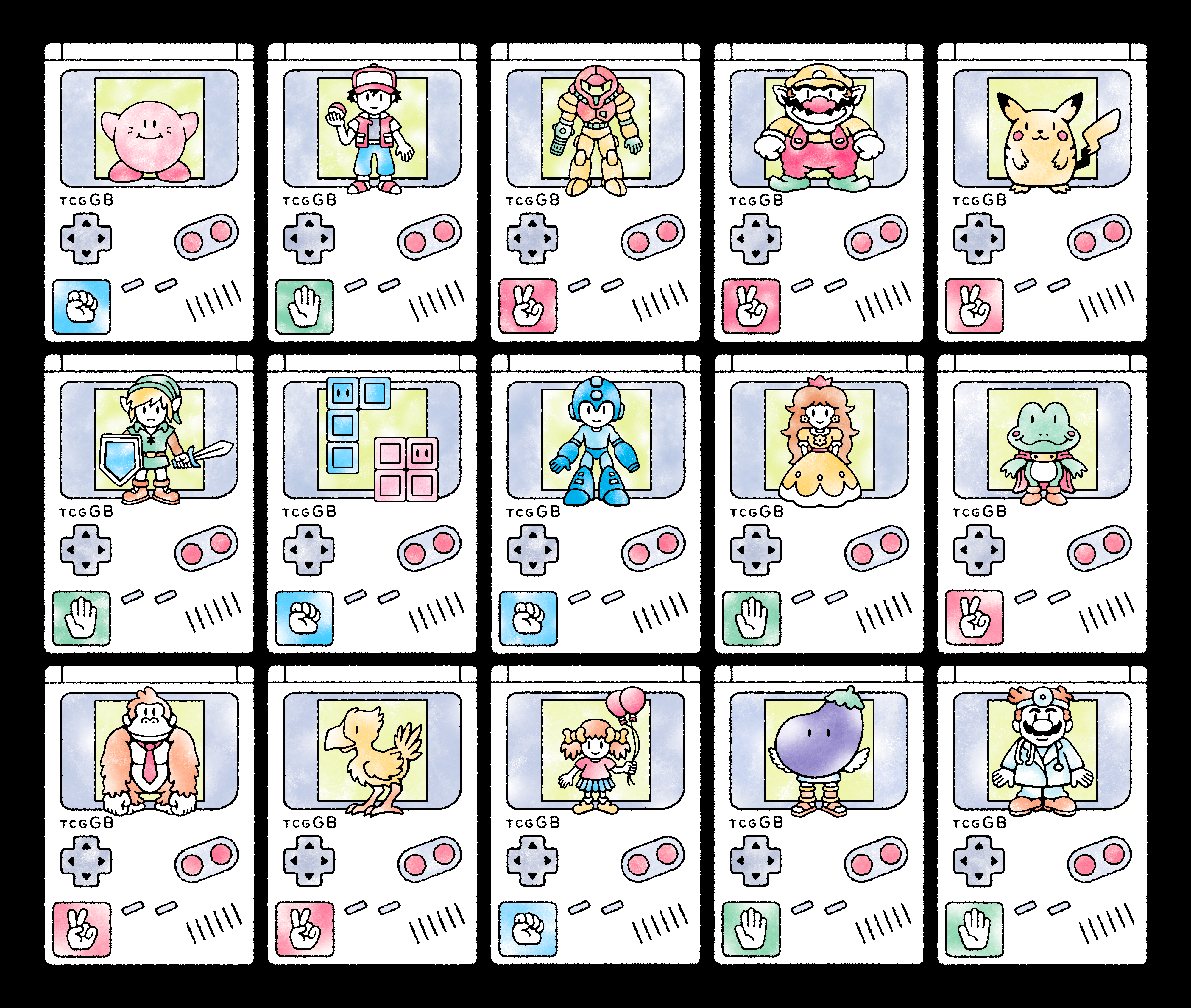 50 TCG-GB FULL SET by Drew Wise