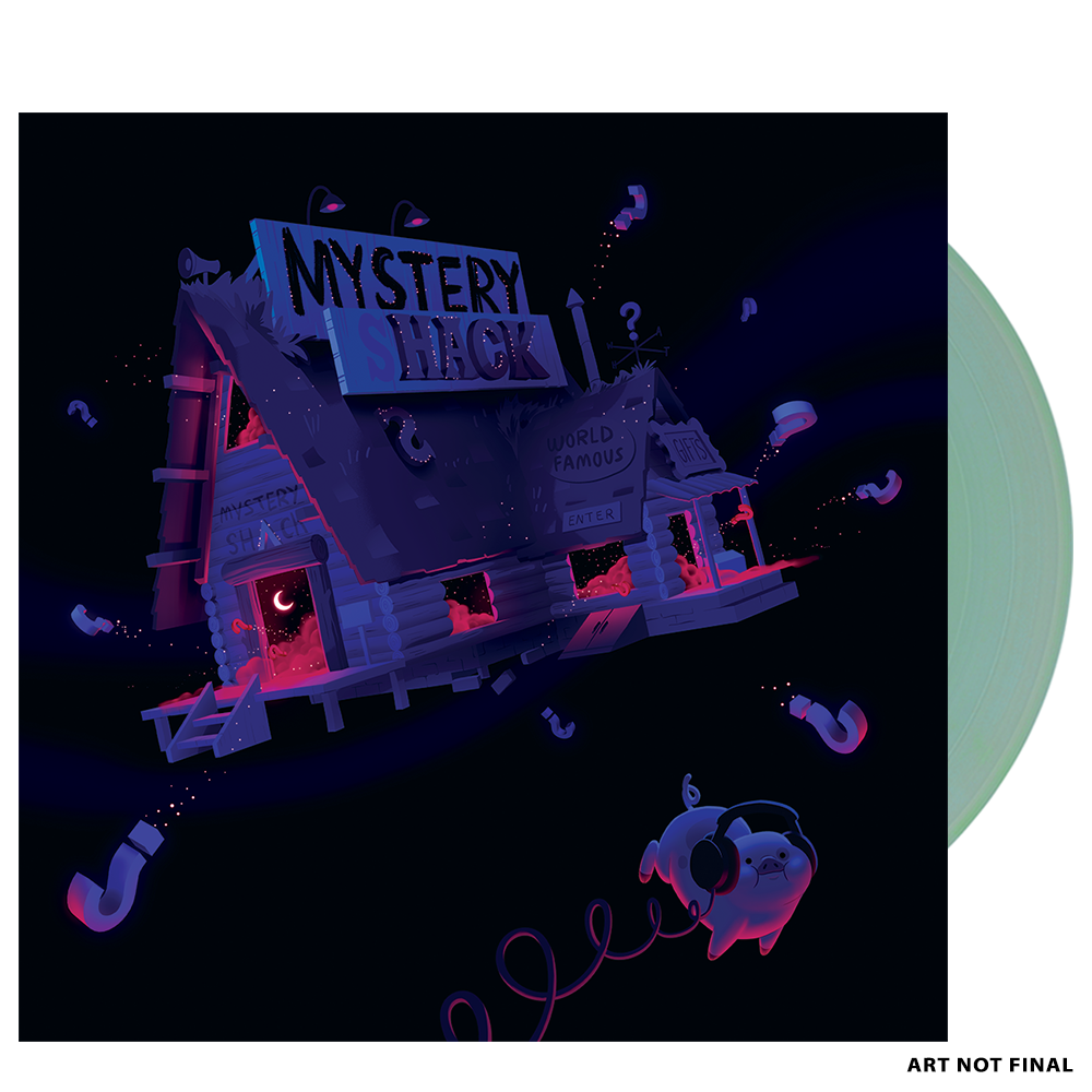 Lofi Gravity Falls Vinyl with Disc