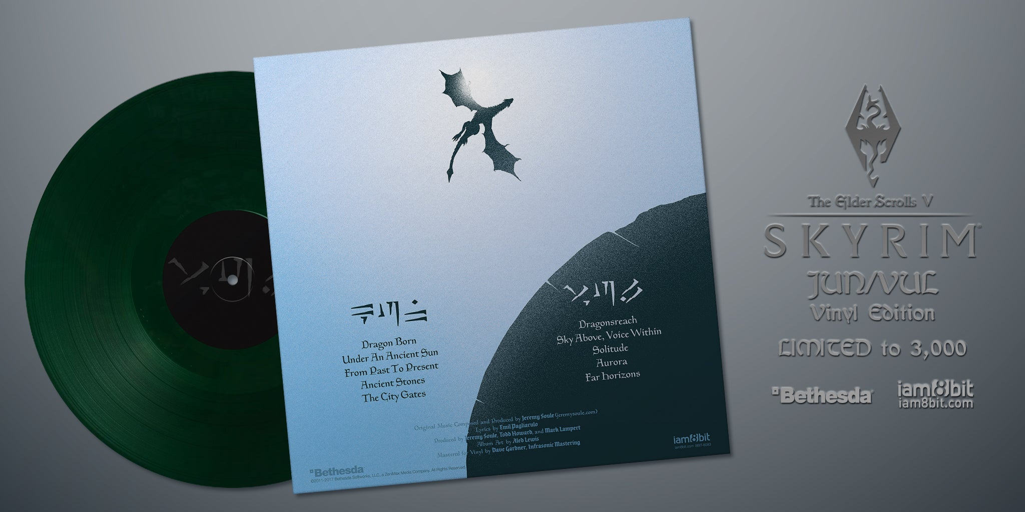 Skyrim Vinyl Soundtrack (JUN/VUL Limited Edition)