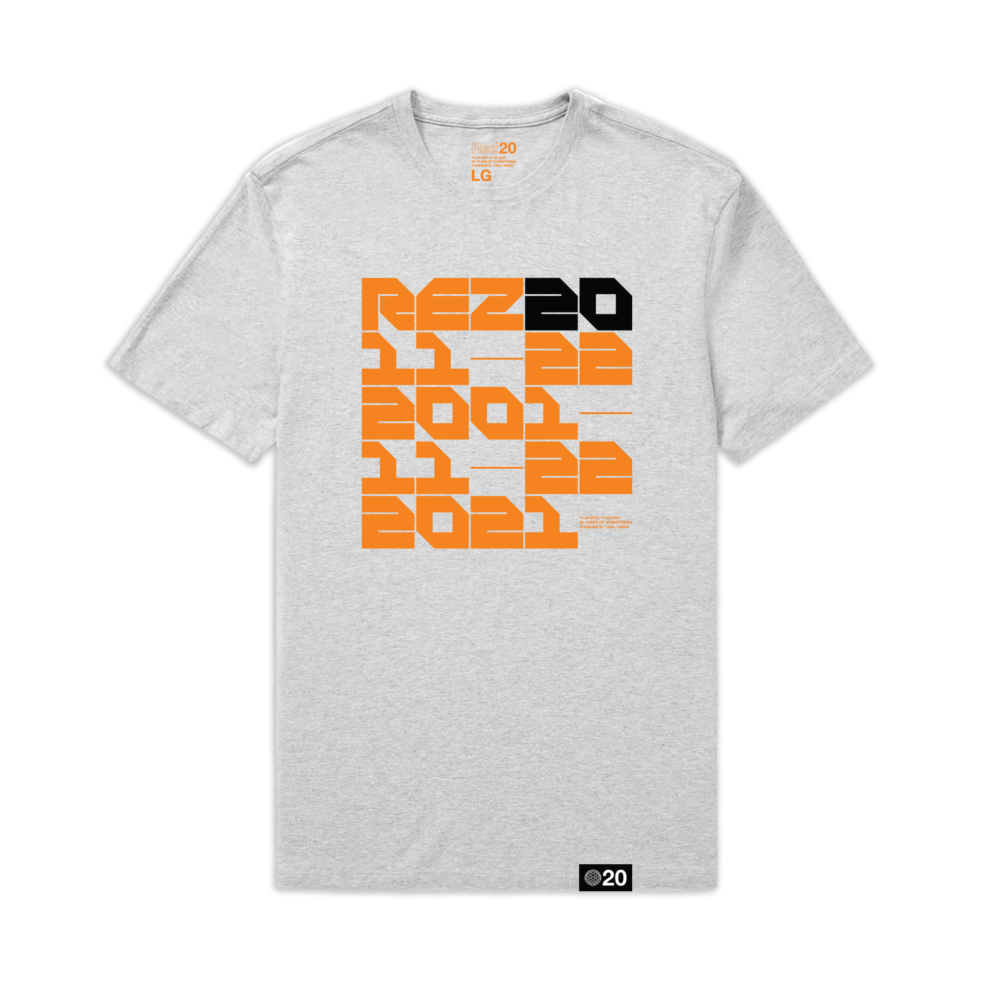 Rez20 Anniversary Shirt: 2001-2021