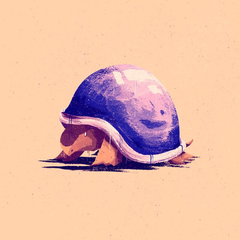 Enemies: Buzzy Beetle by Marie Bergeron