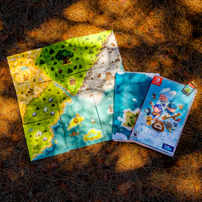 Carto Nintendo Switch with Map Tiles