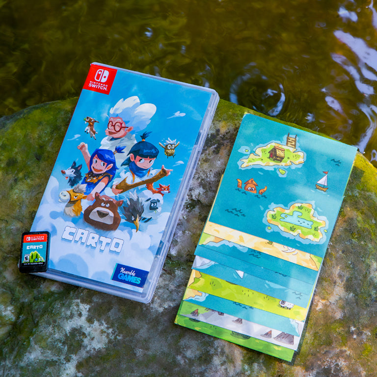 Carto Nintendo Switch with Map Tiles