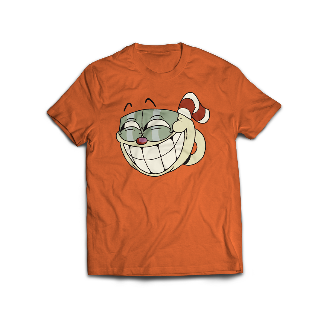 The Cuphead Show! Ms. Chalice T-Shirt - BLUE