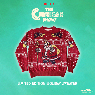 The Cuphead Show! Limited Edition Holiday Sweater