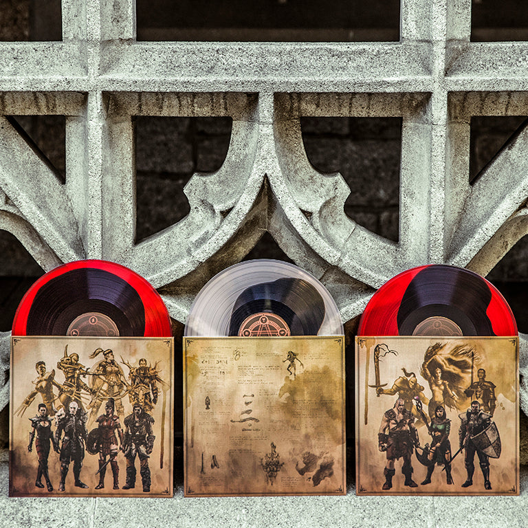 Diablo II: Resurrected 3xLP Deluxe Box Set - iam8bit Exclusive Edition - Discs and Sleeves