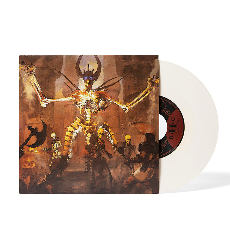 Diablo II: Resurrected 3xLP Deluxe Box Set -  iam8bit Exclusive Edition - Bone-Colored 7 inch