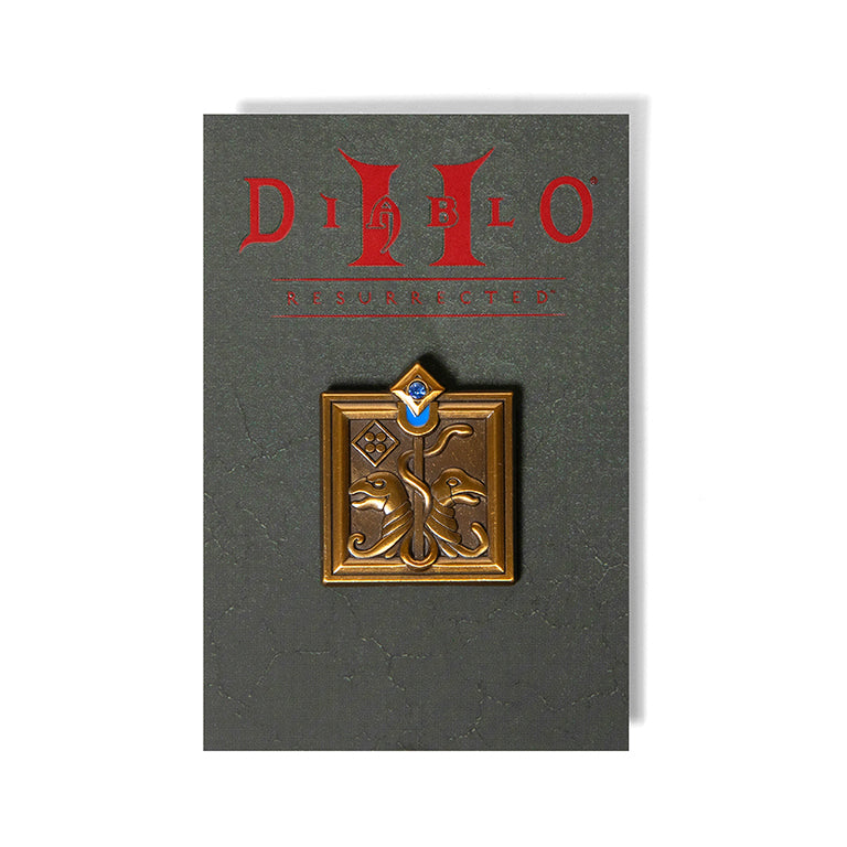 Diablo II: Resurrected 3xLP Deluxe Box Set -  iam8bit Exclusive Edition - Horadic Staff Pin