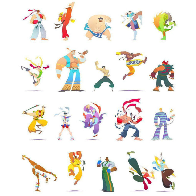 Know Your Street Fighters by Ken Wong